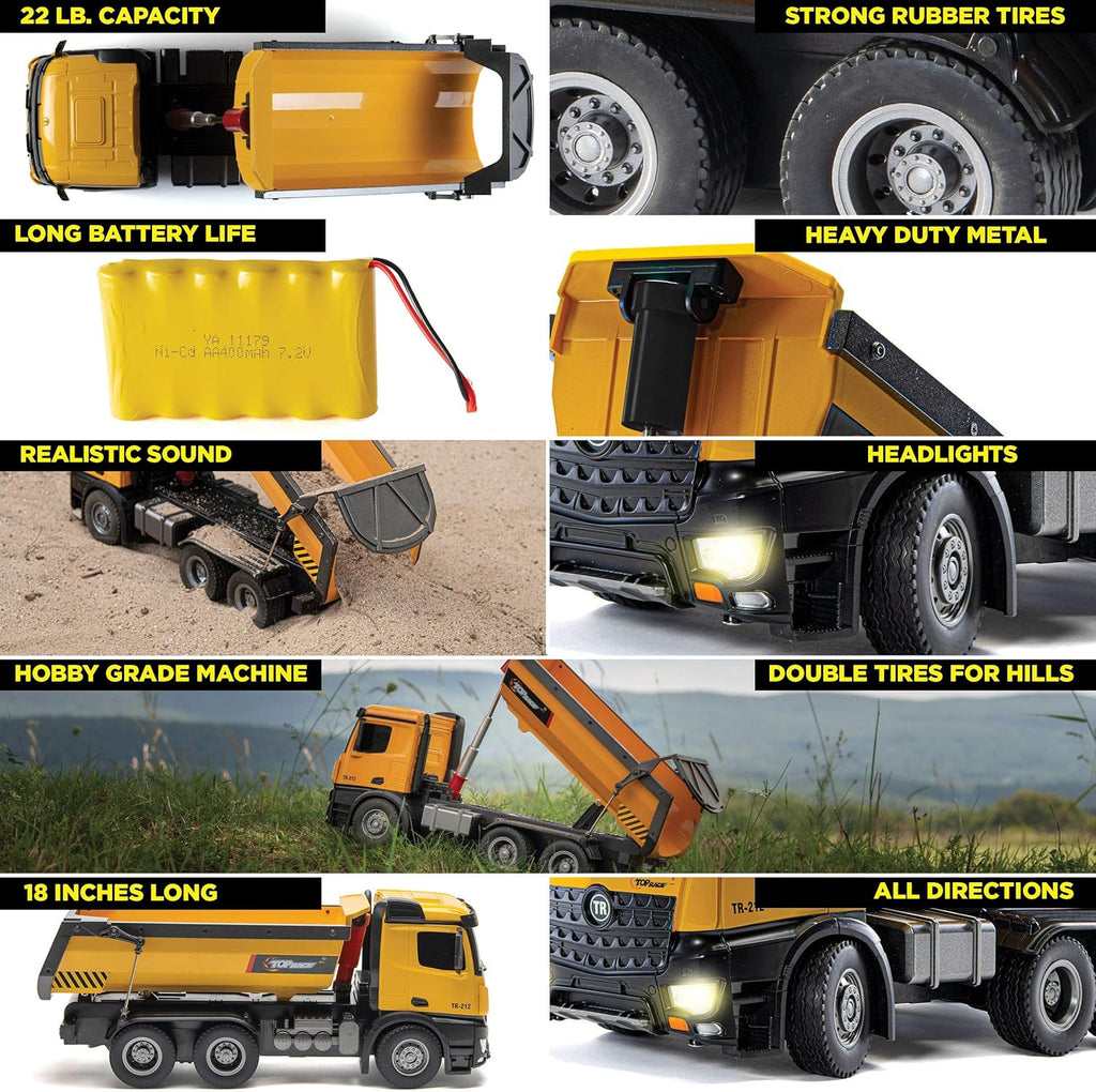 1:14 Scale RC Construction Dump Truck O68181