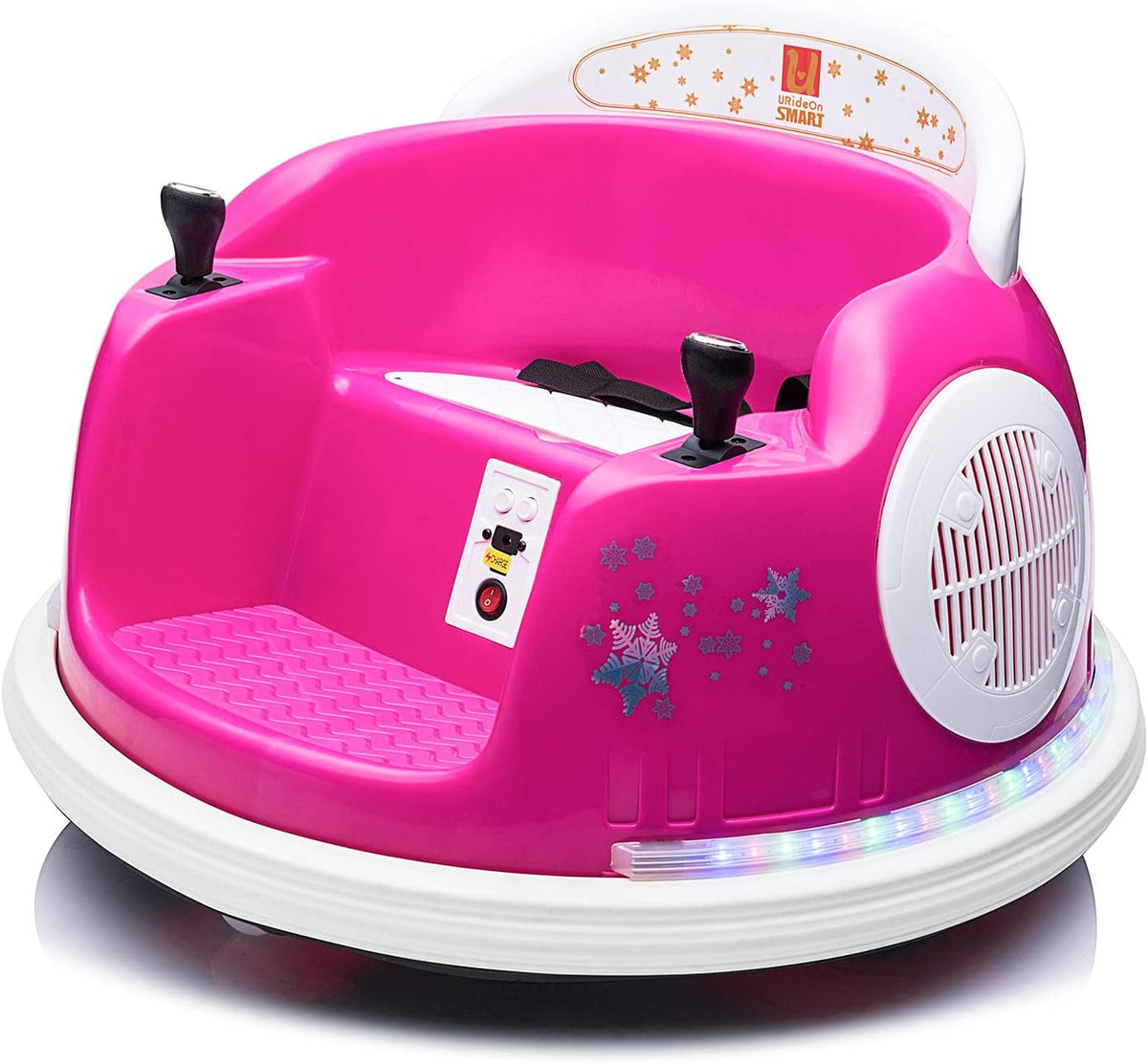 Pink 6V Ride On Bumper Car with Remote Control O28423