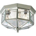 Flush Mount Brushed Nickel M38338