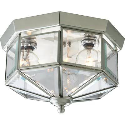 Flush Mount Brushed Nickel M38338