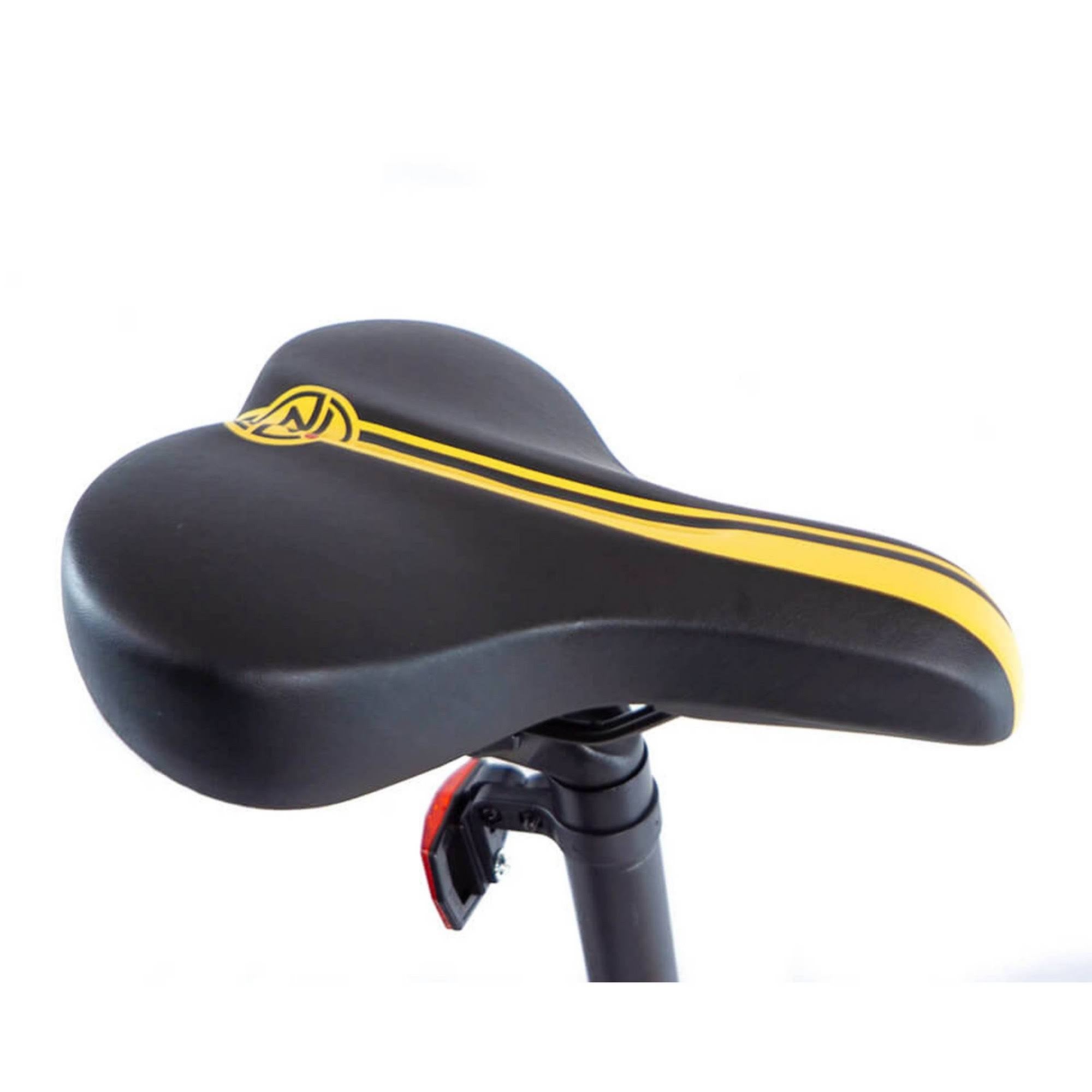 Yellow 7-Speed Aluminum Folding Bike B9586
