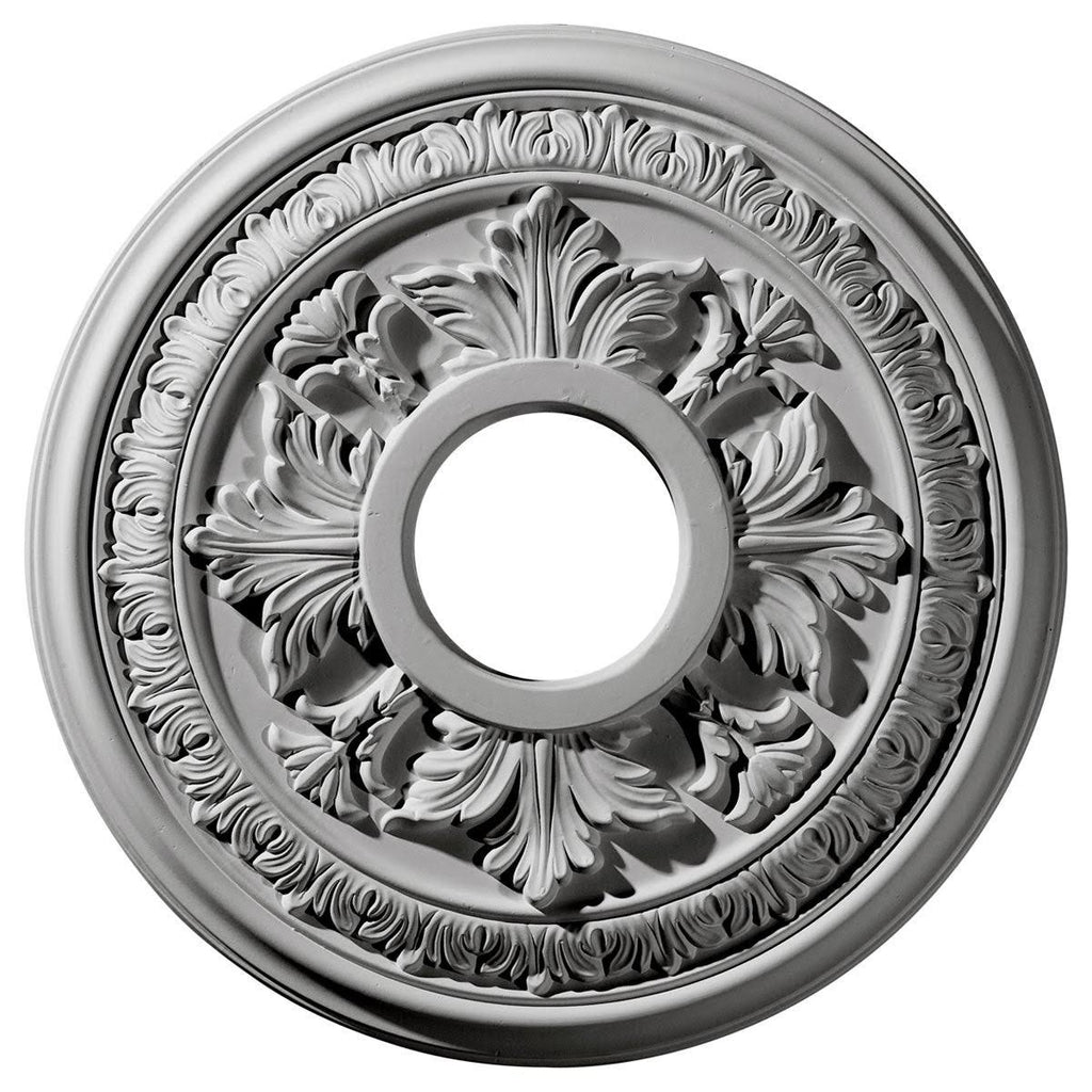 Baltimore Ceiling Medallion, Hand-Painted Flash Blue M13891