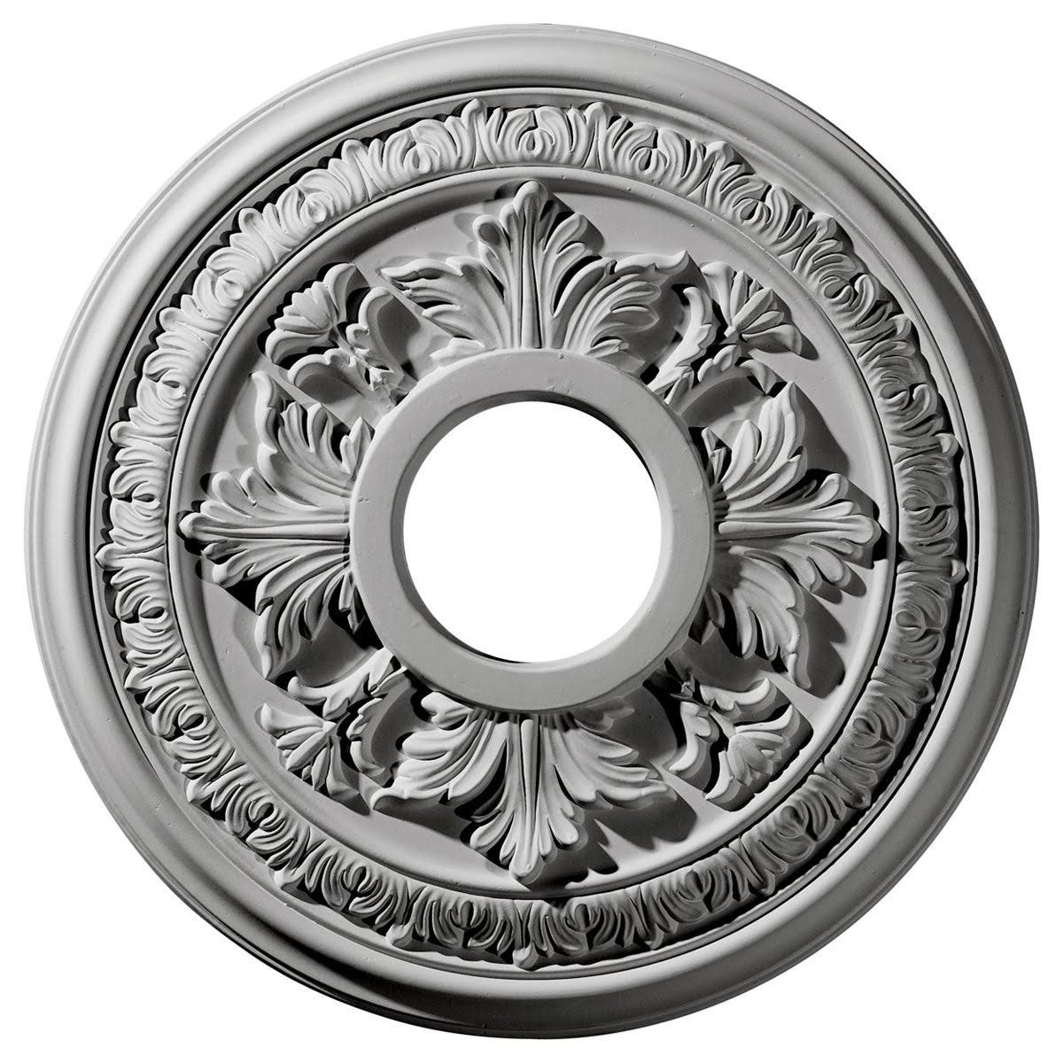 Baltimore Ceiling Medallion, Hand-Painted Flash Blue M13891