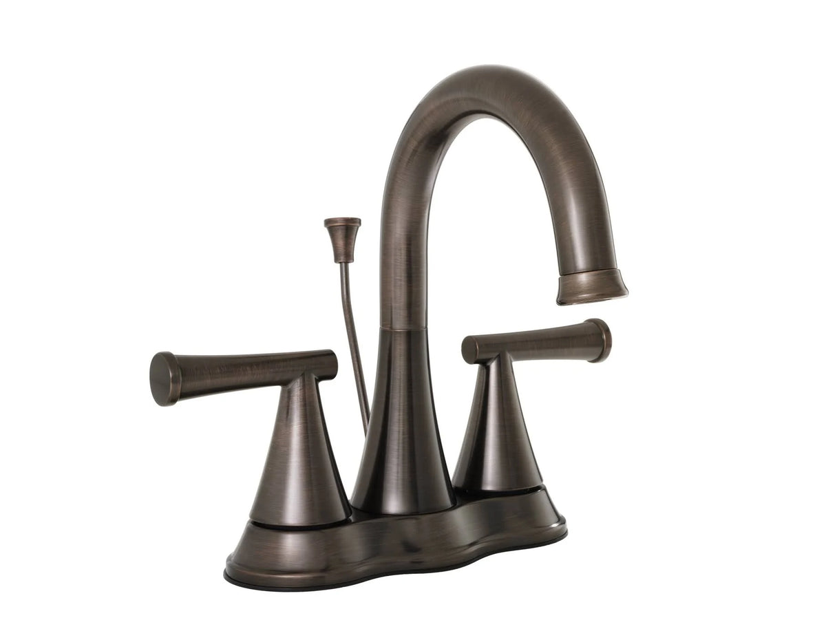 1.2 GPM Centerset Bathroom Faucet with Brass Pop-Up Drain Oil Rubbed Bronze U999