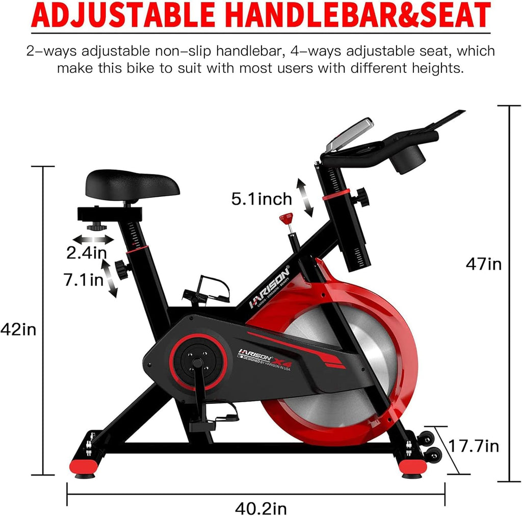 Exercise Bike with Tablet Holder Indoor Cycling Bike P4438