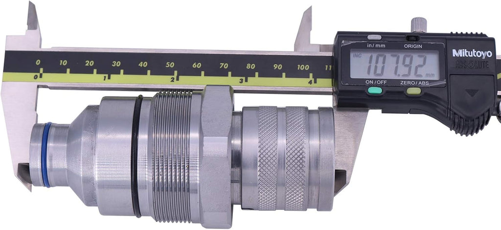 Hydraulic Female Flat Face Quick Coupler Pack of 2 T3477