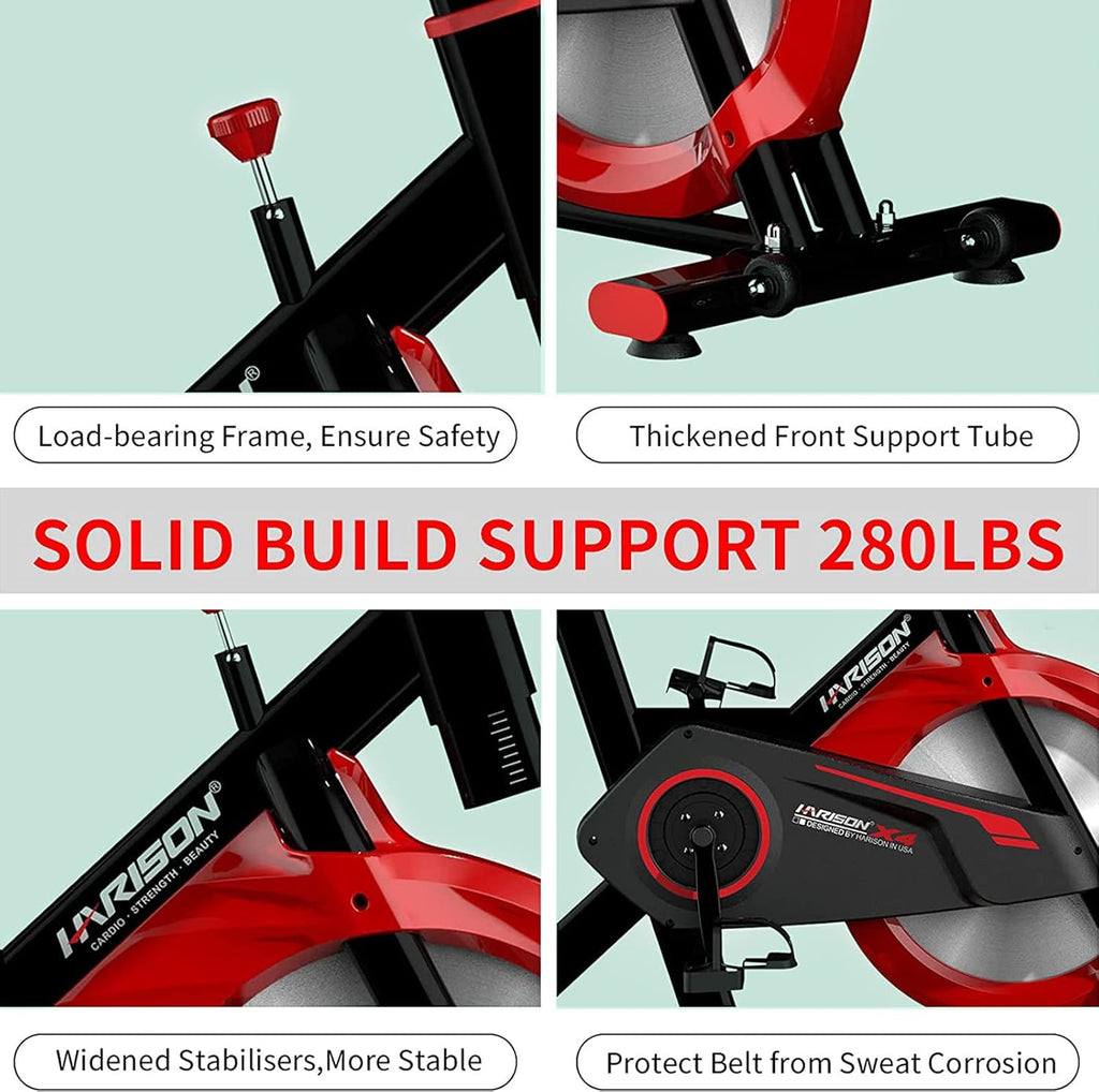 Exercise Bike with Tablet Holder Indoor Cycling Bike P4438