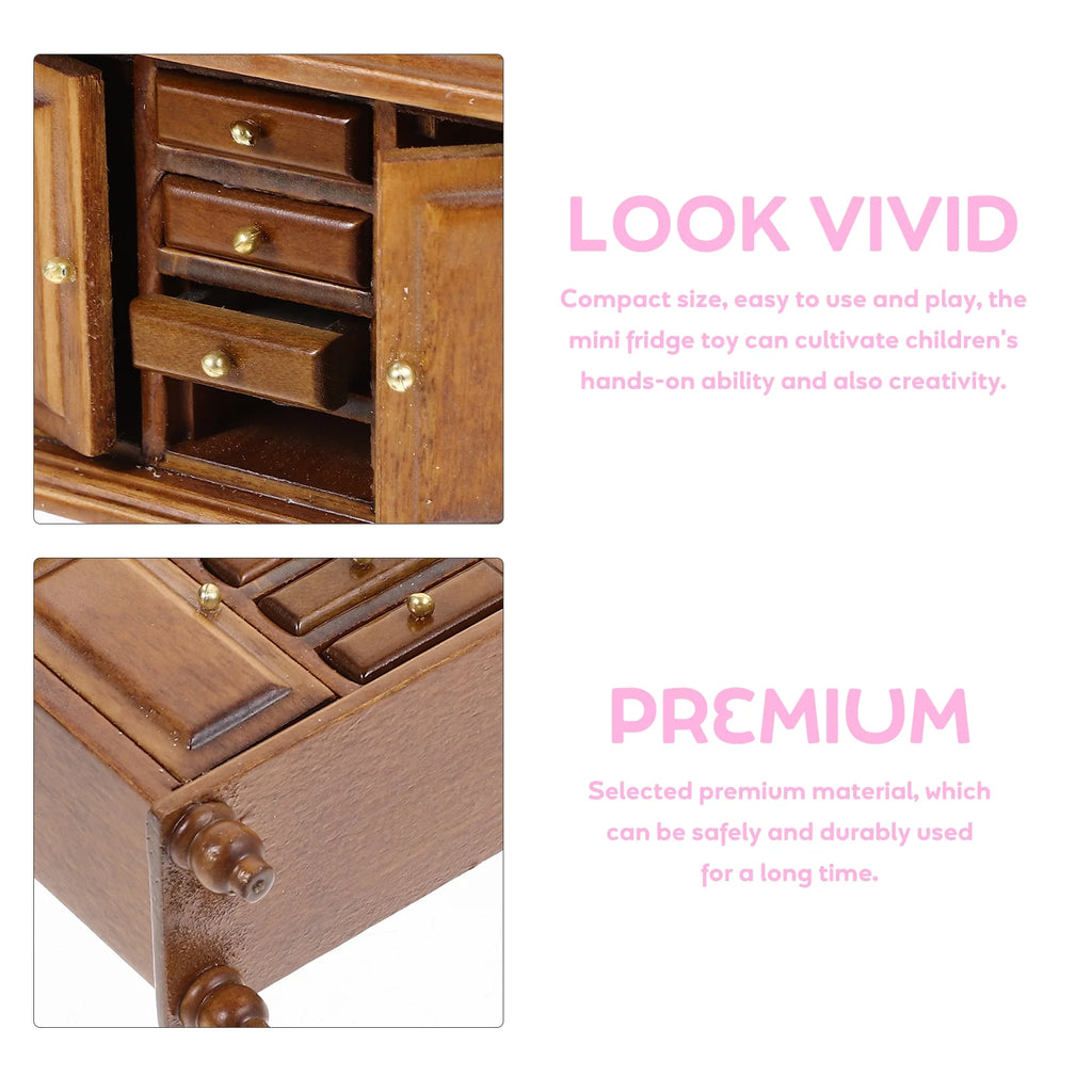 Miniature Book Shelf Doll House Furniture P8009