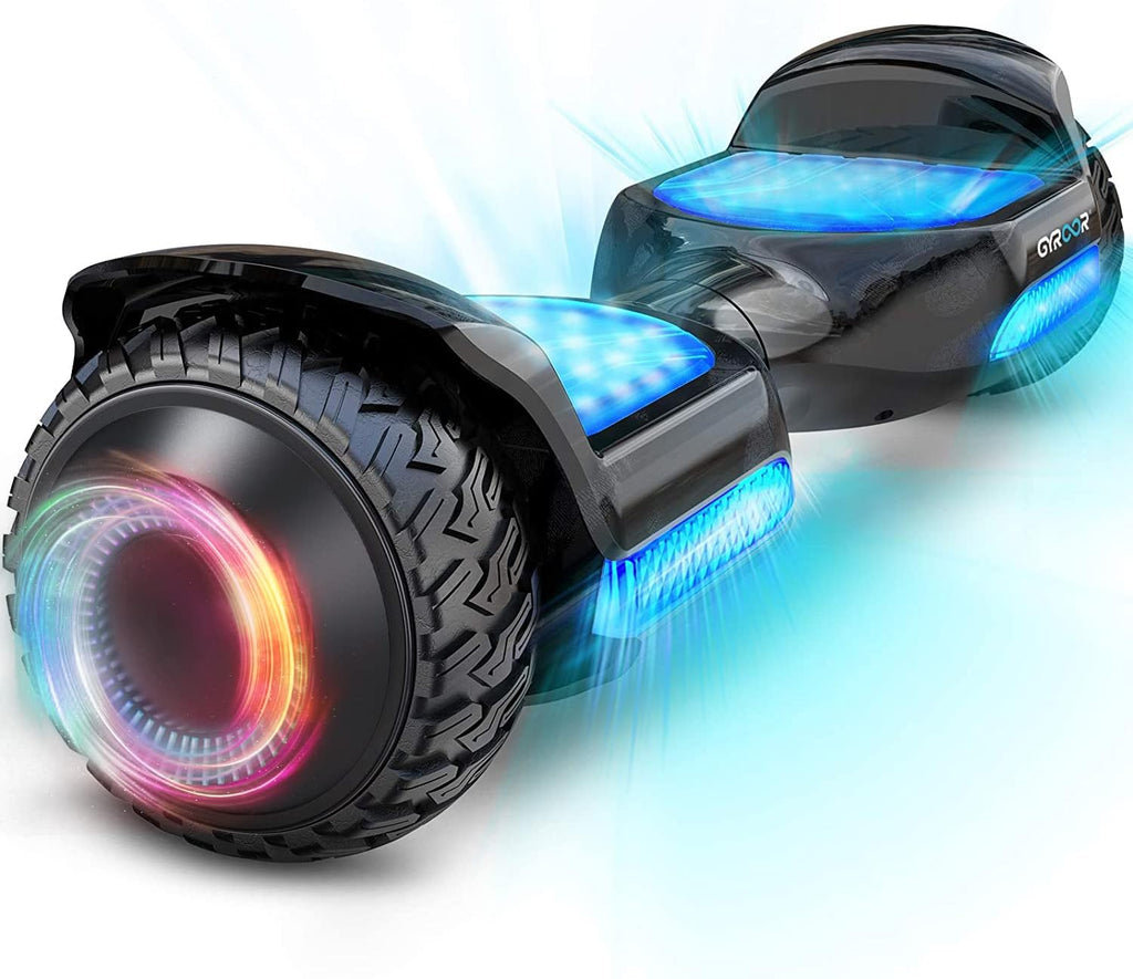 Hoverboard with 500W Motor, 6.5" Self Balancing Hoverboard with Bluetooth Music Speaker X46657