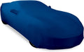 Blue Stretch Satin Indoor Car Cover C692080
