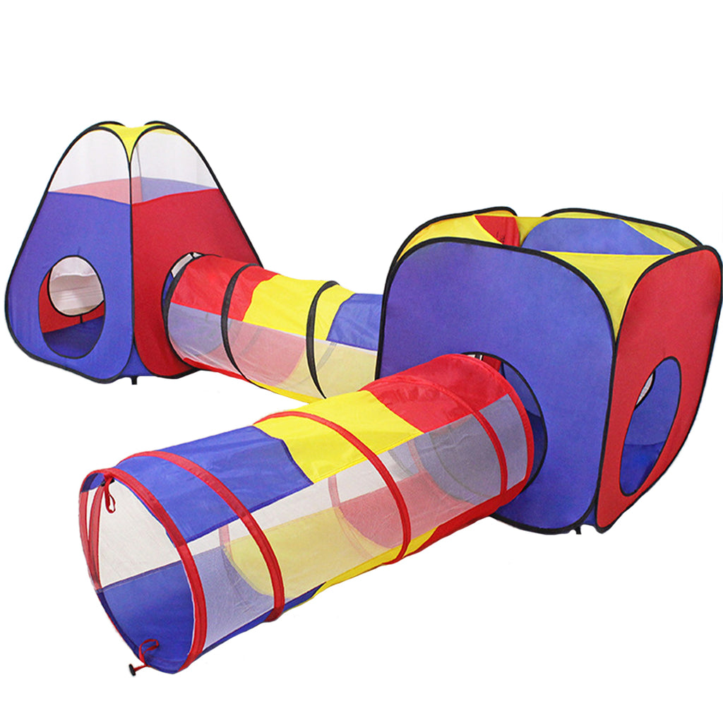 4 in 1 Pop Up Kids Play Tent with Storage Bag I8023