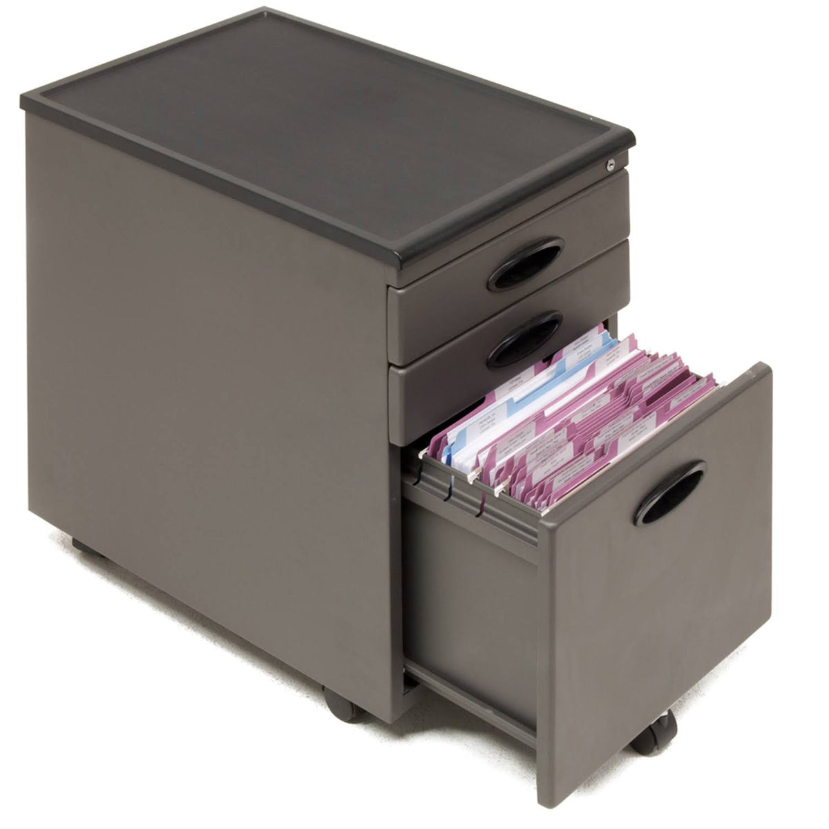 Black File Cabinet J6731