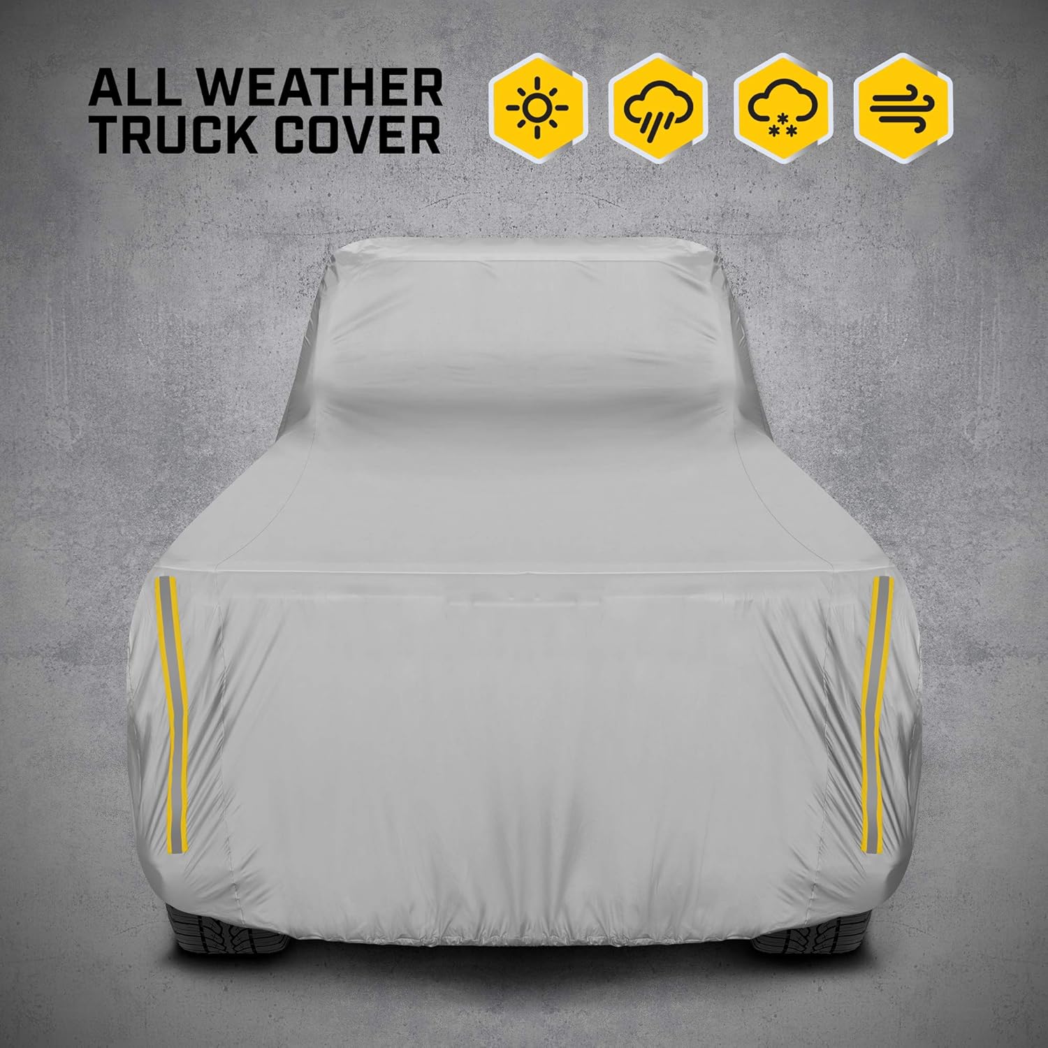 Waterproof All Weather Pickup Truck Cover V31555