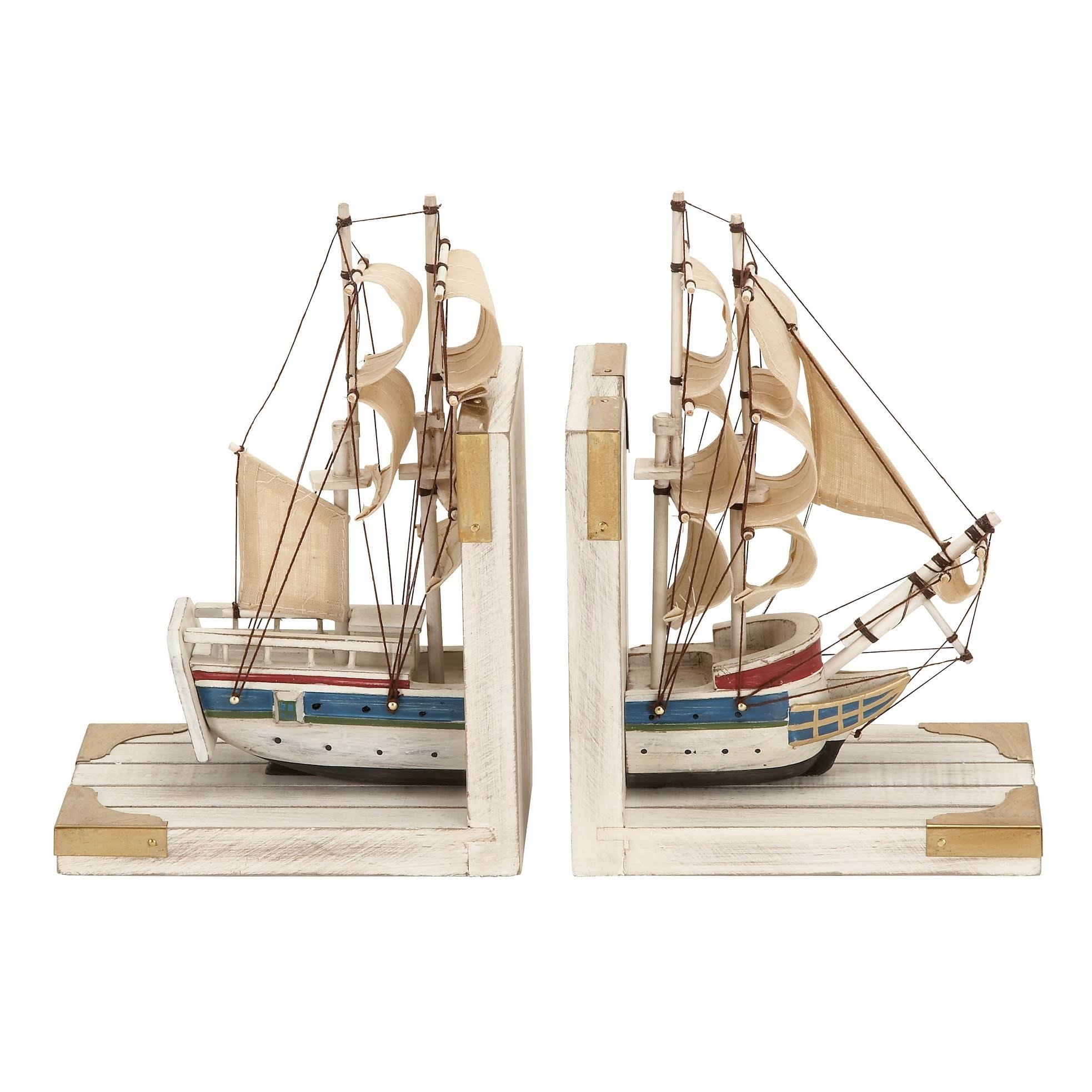 Nautical Trade Ship Book Ends E844958
