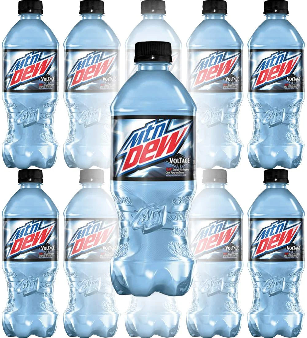 Voltage Soda Pop 20oz Bottles, Quantity of 16 M53868