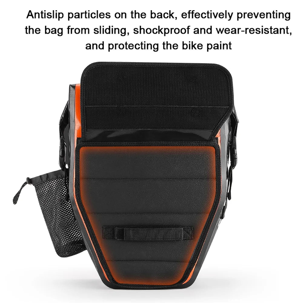 Expandable Bike Rear Seats Bag, Waterproof Cycling Trunk Bag E9692