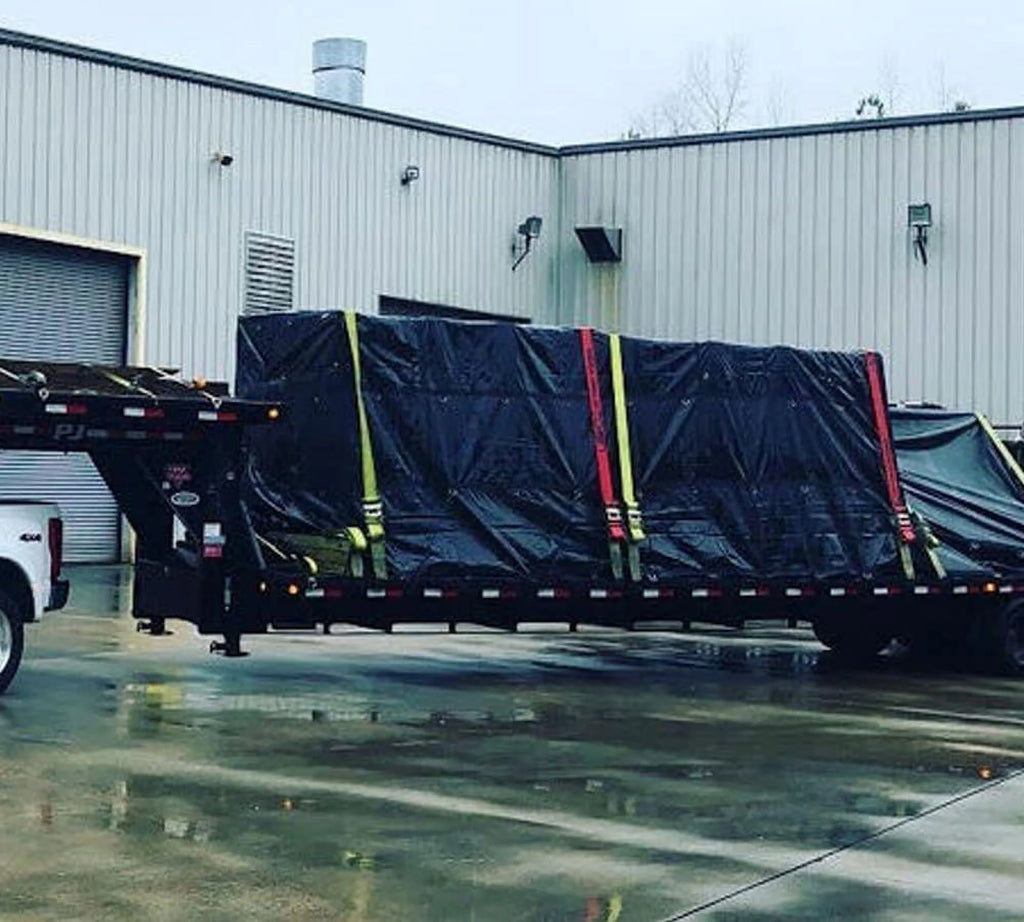 2 Pack 20' x 24' Heavy Duty Flatbed Truck Tarps W36862
