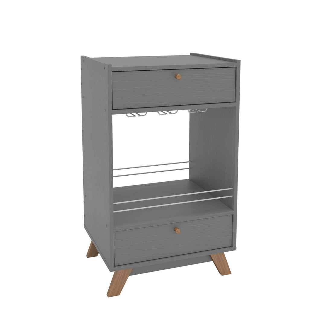 Mini Bar Cabinet with 2 Drawers and 1 Shelf F728414