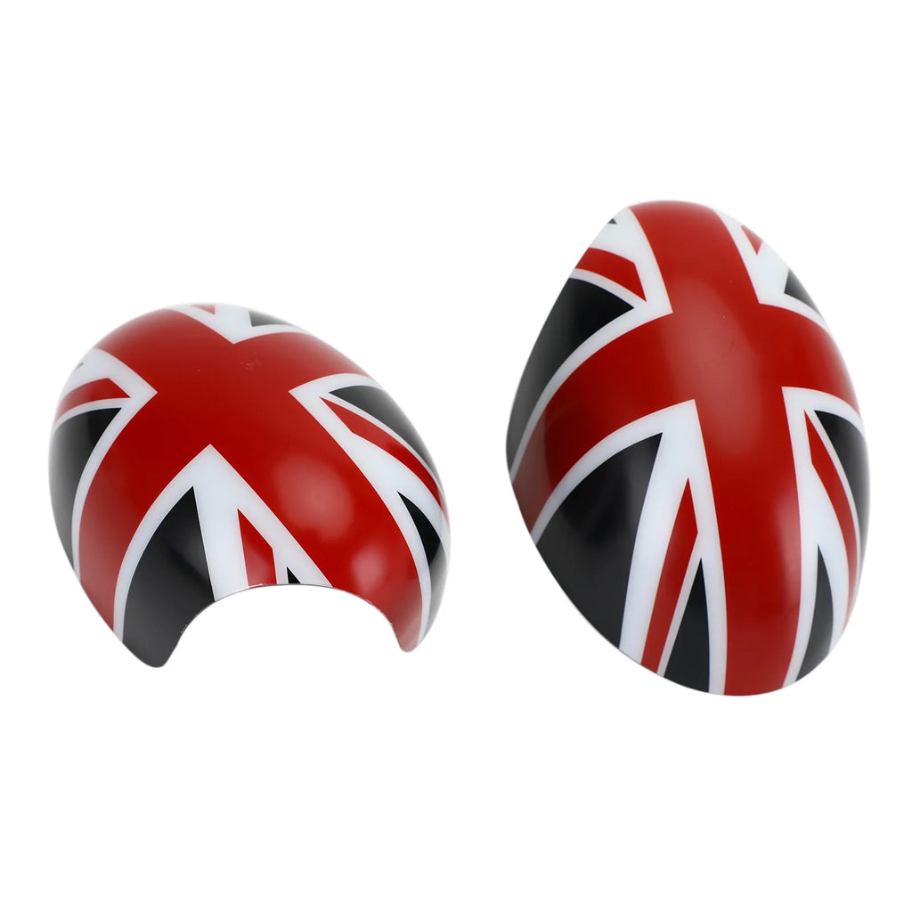 2pcs Black/Red Mirror Covers for MINI Cooper X54318