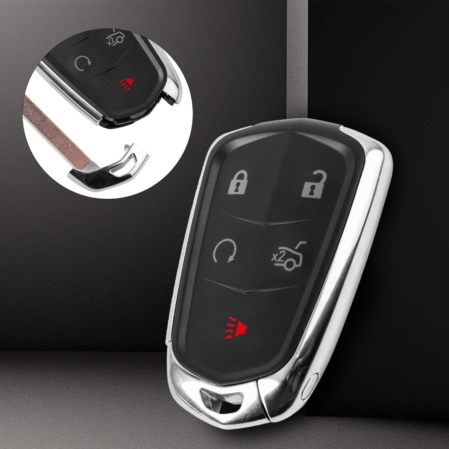 Keyless Entry Remote Car Key Fob Pack of 2 N190