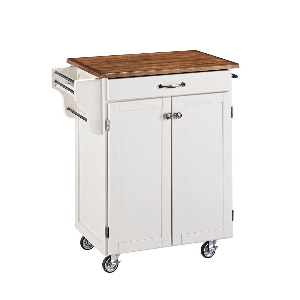 White Oak Top Kitchen Cart X28346