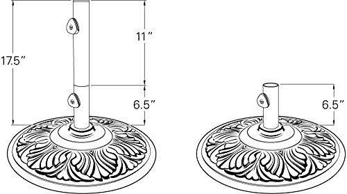 50 lb Bronze Market Umbrella Base K425