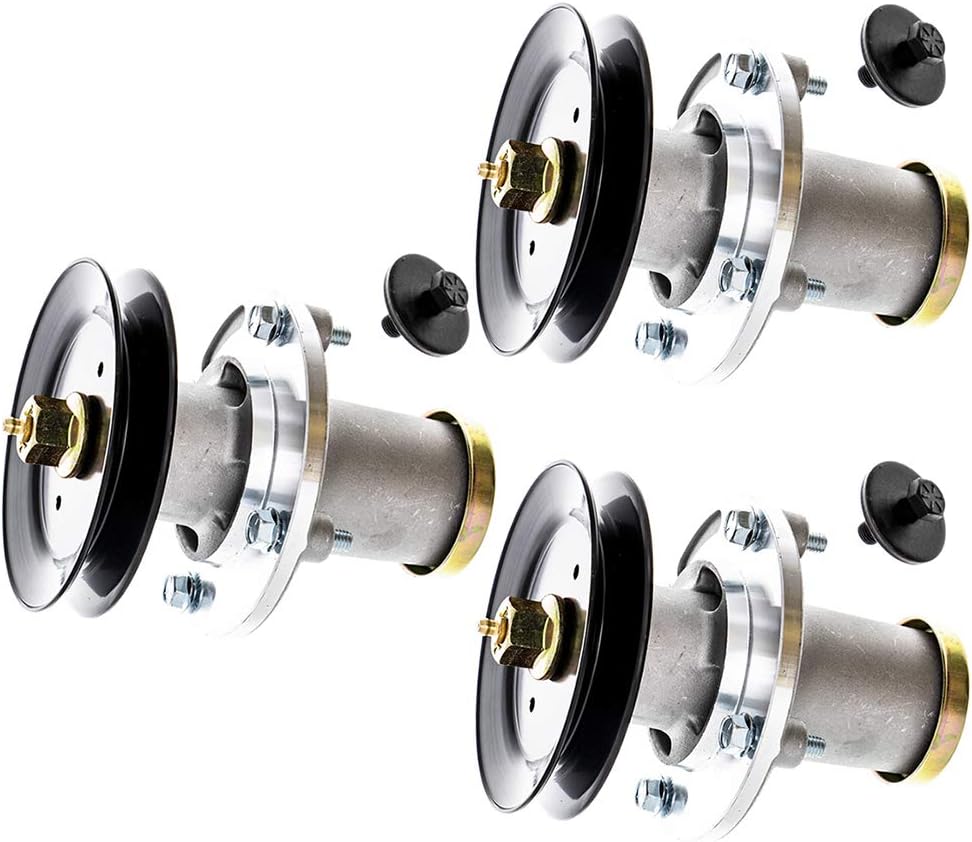 Spindle with Pulley High Lift Blade Kit for Husqvarna 52 inch Cut Q633402