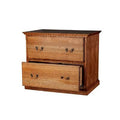 2 Drawer Lateral Filing Cabinet Antique Z7264