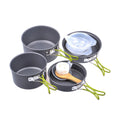11 in 1 Portable Camping Cookware Aluminium Cooking Utensils N982209