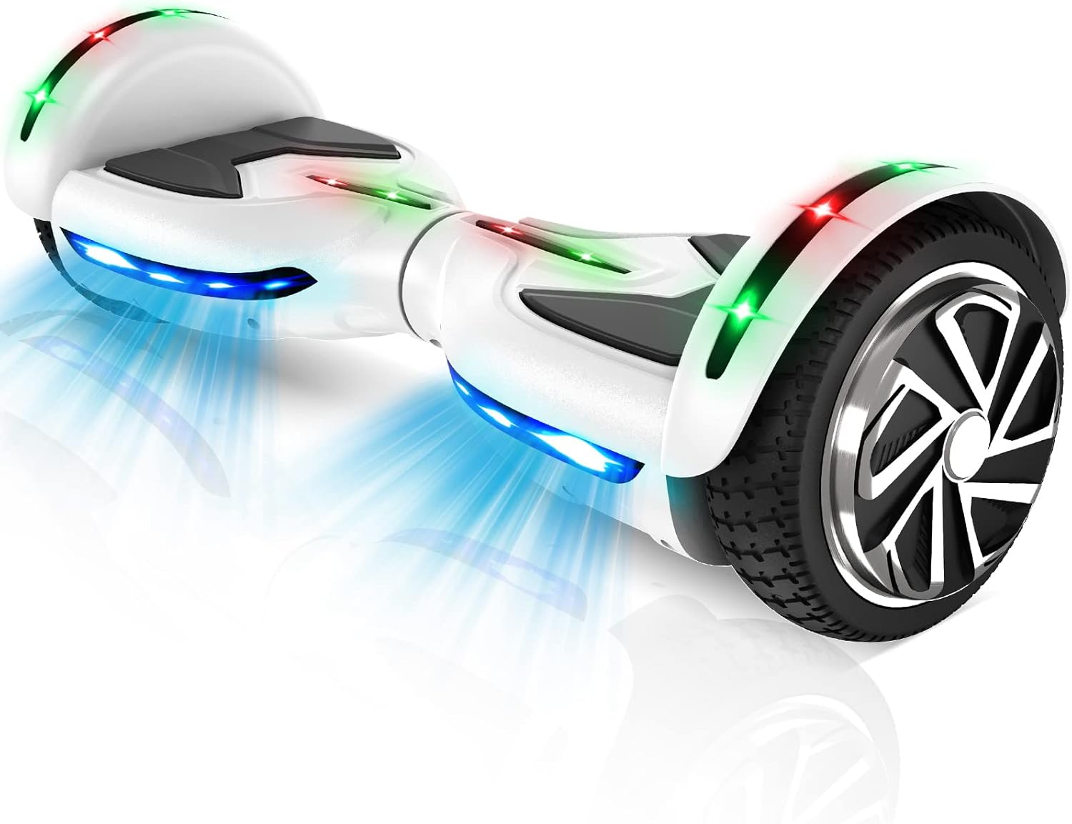 6.5 inch All Terrain Self Balancing Hoverboard with Bluetooth and LED Lights C553303