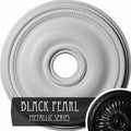 Black Pearl Hand-Painted Ceiling Medallion R255438