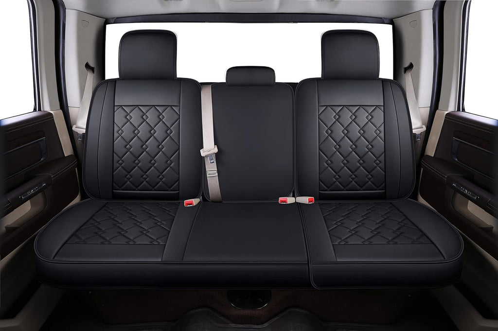 Black 2 pcs Ram Seat Covers O896264