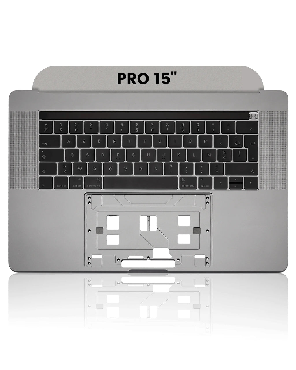 Space Gray Replacement Top Case With Keyboard For MacBook Pro 15" Touch Bar French Keyboard Z8405