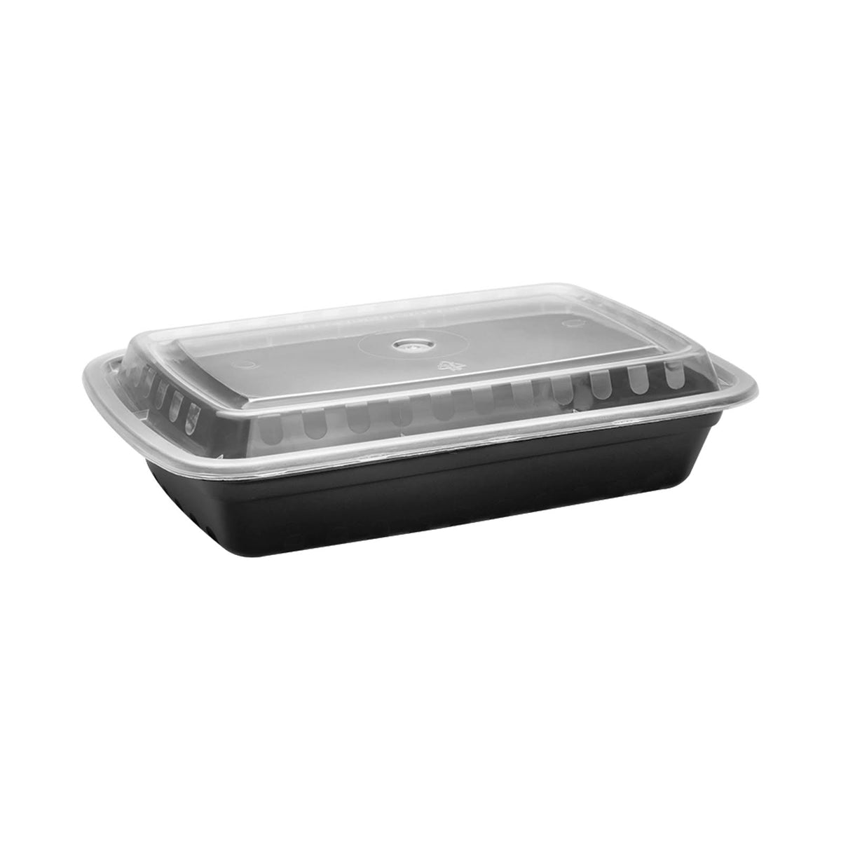 24 oz Microwavable Containers and Lids (Case of 150) W2651