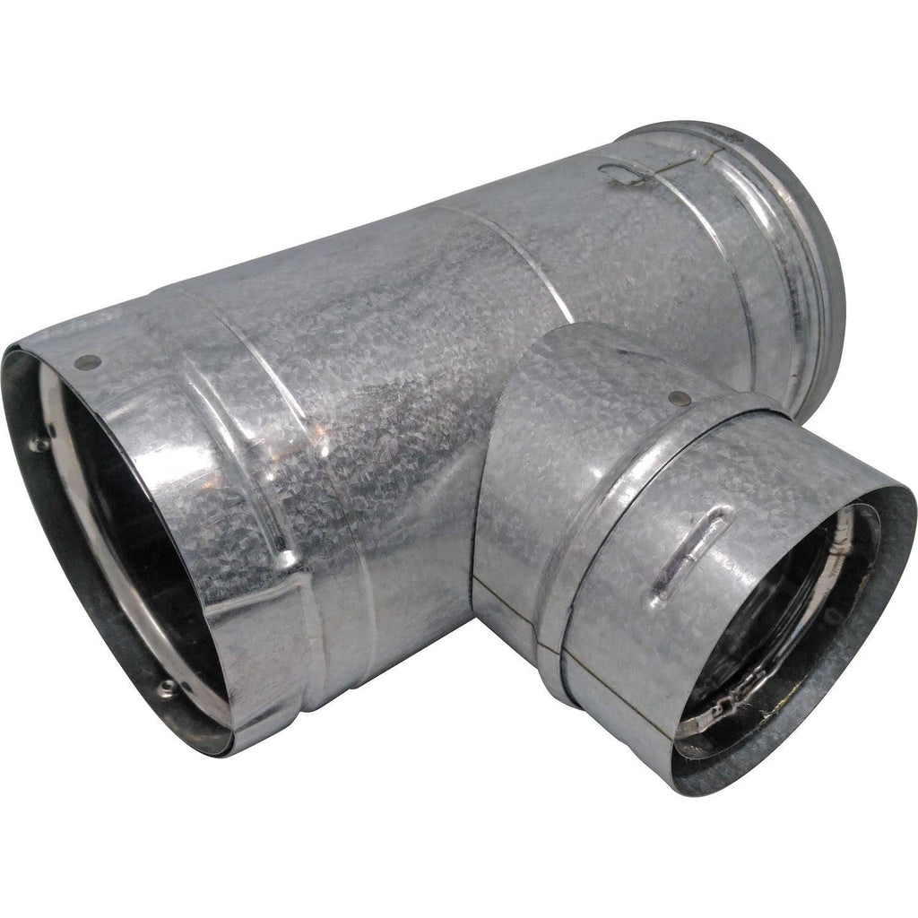4 inch PelletVent Pro Increaser Tee Clean-Out Cap Stainless M6618