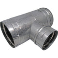 4 inch PelletVent Pro Increaser Tee Clean-Out Cap Stainless M6618
