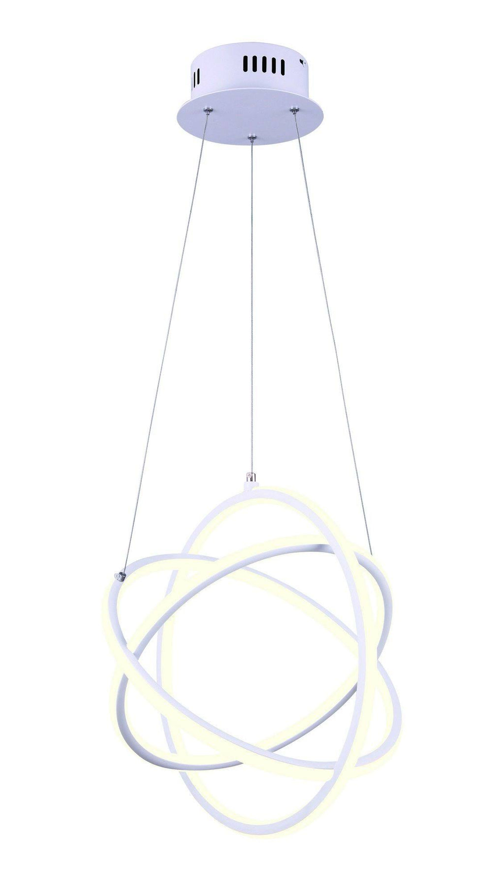 Black LED Chandelier F460