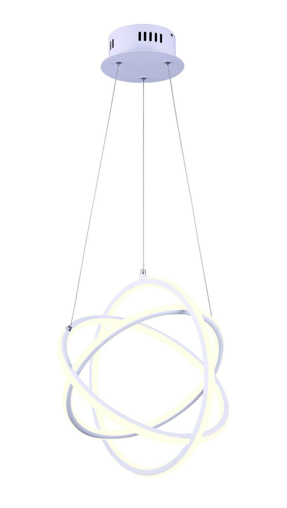 Black LED Chandelier F460