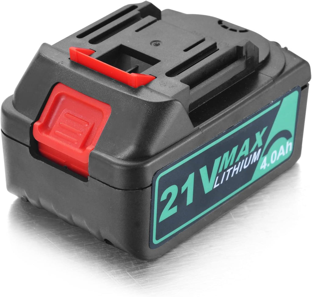 Cordless Handheld Leaf Blower with 2.0Ah Battery and Charger, 2 Speeds, 2 Adjustable Tubes, Dark Green, Pack of 2 J72086